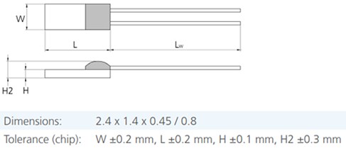 Innovative Sensor Technology PW Series Platinum RTD Temperature